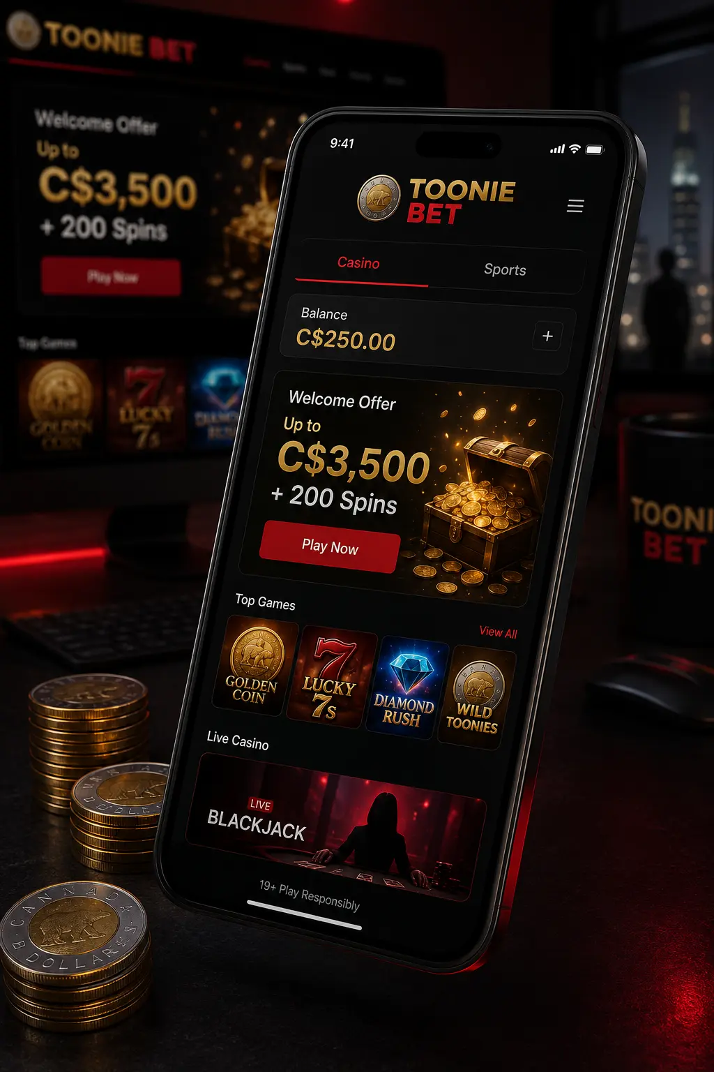 RivalBet Casino mobile experience